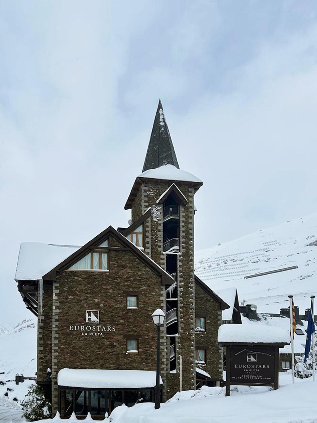 Eurostars La Pleta Otel Baqueira Beret Dış mekan fotoğraf